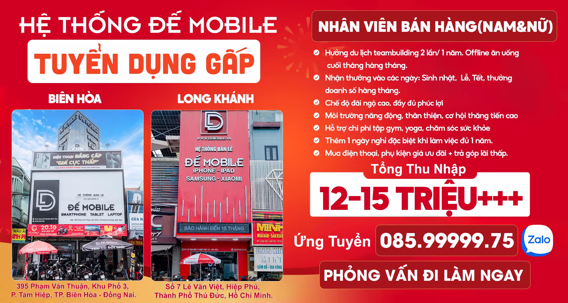 tuyển dụng gấp bán hàng tháng 2