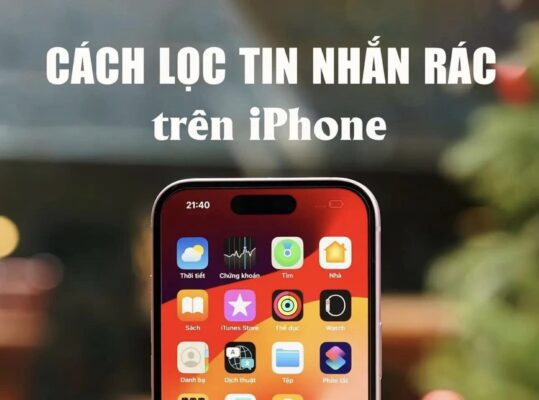 Cách lọc tin nhắn rác trên Iphone