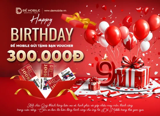 ưu đãi sinh nhật tháng 9 tại Đế Mobile Biên Hòa Long Khánh