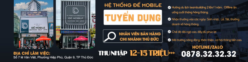 tuyển dụng banner thủ đức